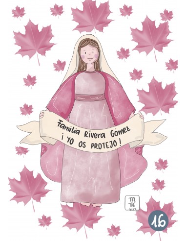 Lámina Yo os protejo