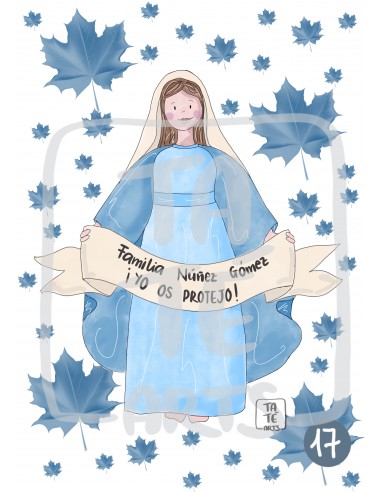 Lámina Yo os protejo